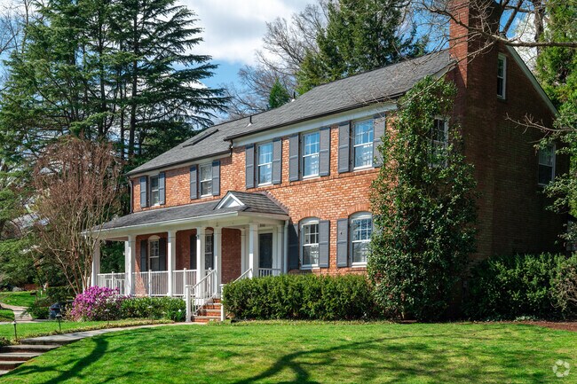 A brick Federal style home is a common sight in Sumner.