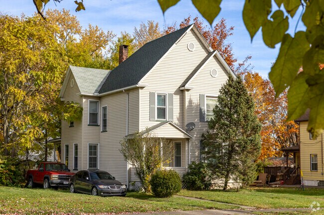 Erie is full of beautiful homes that stand tall amongst the trees.
