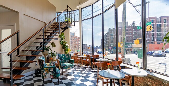 Come have a drink, maybe something To eat and get some work done at Artizen NYC.