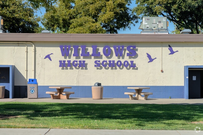Willows High School serves students in grades 9 through 12.