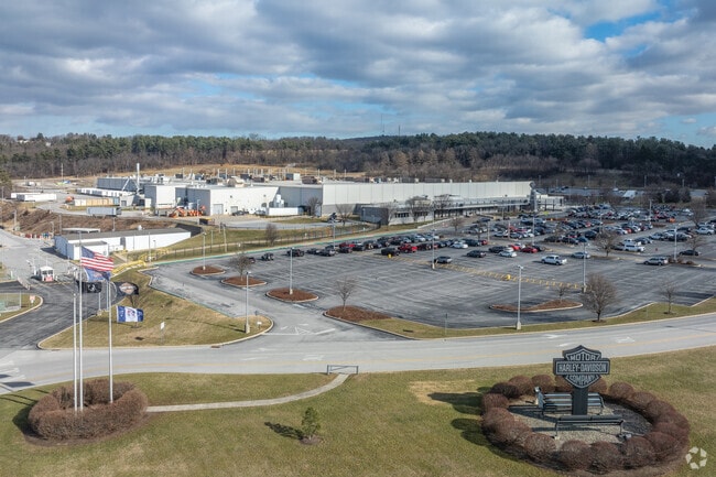 Some of East York’s biggest employers include the Harley-Davidson factory.