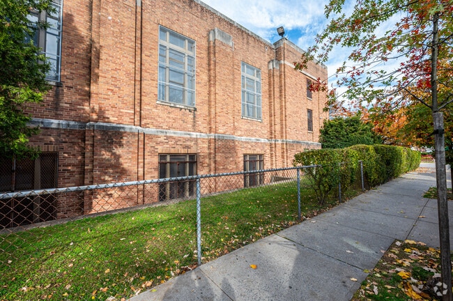 Cristo Rey Brooklyn High School opened in August 2008 with an initial class of 43 students