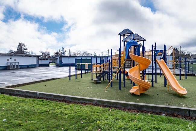 Your kids will love the playground at John Reed Elementary.