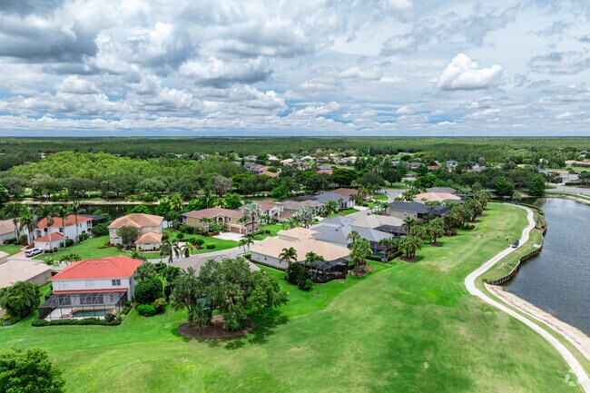 Stoneybrook homes are built adjacent to the golf course offering privacy and views.