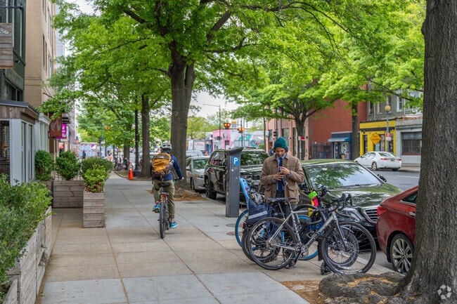 Park View is a small, urban neighborhood centered on bustling Georgia Ave in Washington DC.