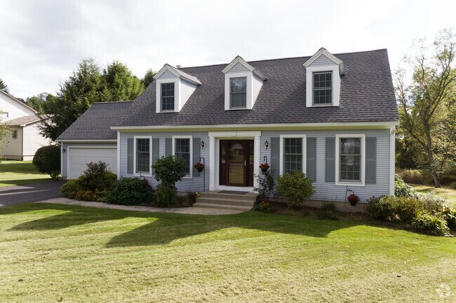 A well-kept Cape Cod is a common sighting in Hadley, MA.