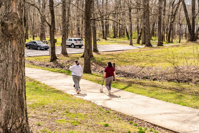 You can go for a walk on the greenway at J Travis Price Park in Springfield.