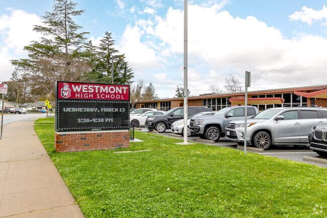 Westmont High School is A-rated high school nearby Downtown Campbell.