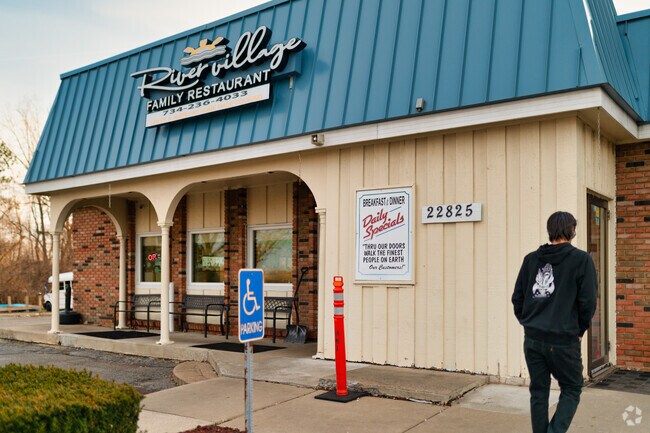 The River Village Family Restaurant sits on the Huron River and has kayak rentals in Rockwood.