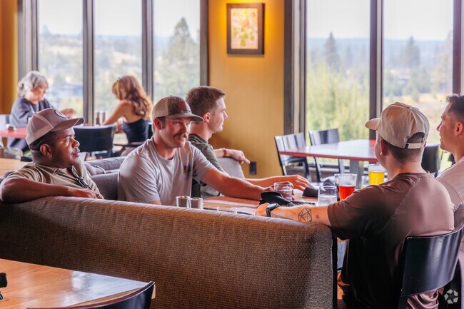 The Row offers great fare and wonderful views to its patrons.