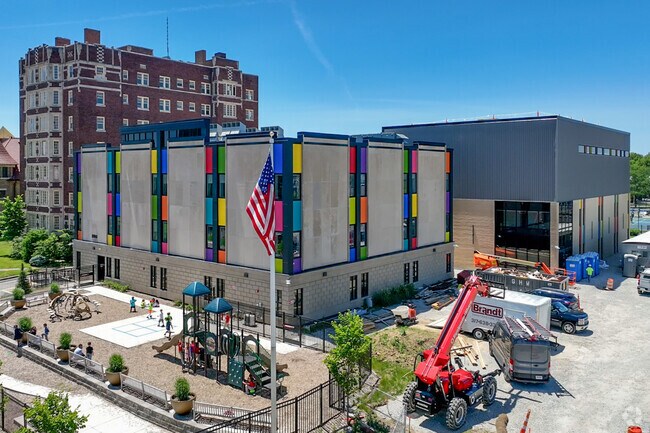 Herron Preparatory Academy currently serves K-6 students and is next to the children's museum.