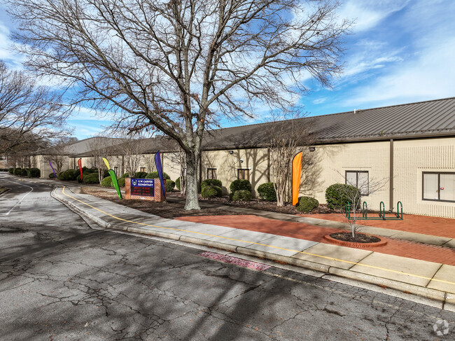 An alternate view of G.W Carver Elementary in Kannapolis.