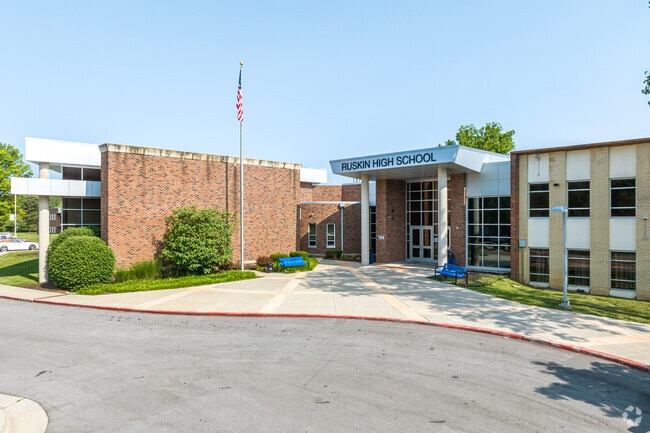 Ruskin High School is a public High School that is highly rated.