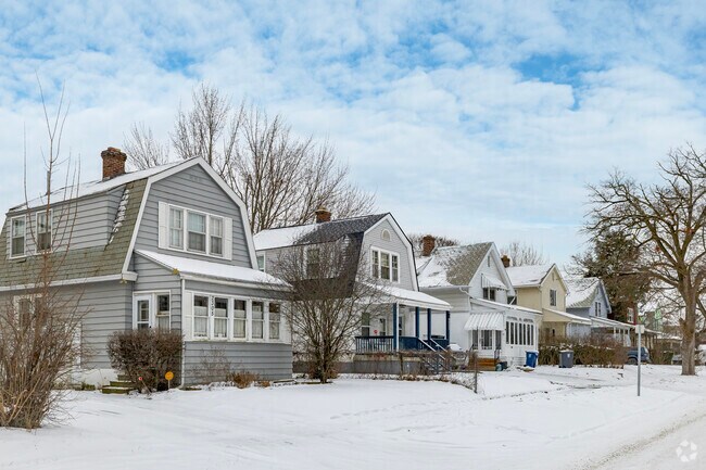 Dutch Colonial homes provide a larger home option for residents of Mott Park.