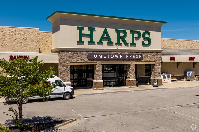 Harps is right around the corner for all your grocery needs.