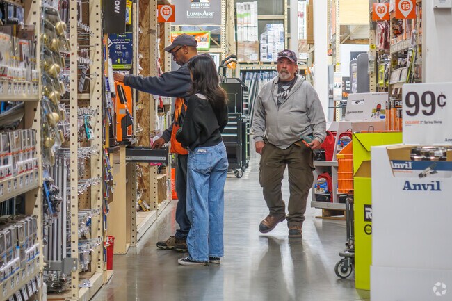 Home Depot is convenient for Bethune residents on Perris Blvd.