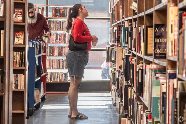Half Off Books in Fullerton has lots of used books, records and more.