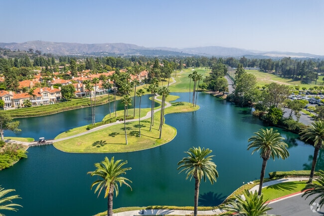 Tustin Ranch Golf Club offers scenic views and pristine greens for local golfers.