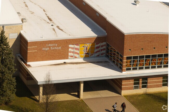 Students enjoy learning at Liberty High School in Girard, Ohio.