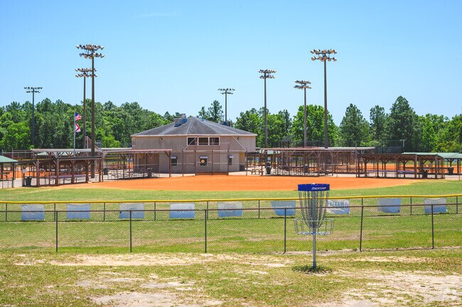 West Mobile County Park-disc golf and baseball field