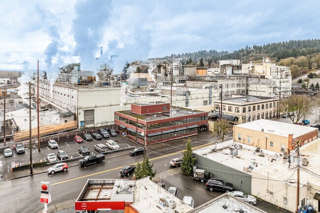 The Camas Paper Mill has been a driving economic force in the Camus area since 1883.