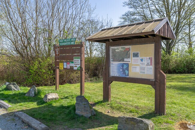 Take the family for a hike at Skagit State Wildlife Recreation Area near Lake Ketchum.