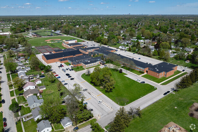 Maumee High School serves the city of Maumee.