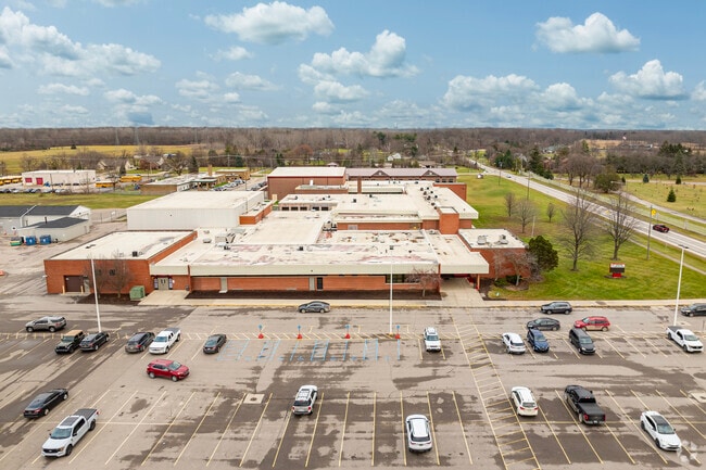 The main center lot is between Carl T. Renton Junior High and Huron High School.