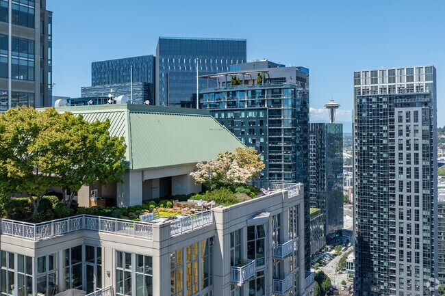 Condos are among the most common home in Denny Triangle, offering a variety of amenities.