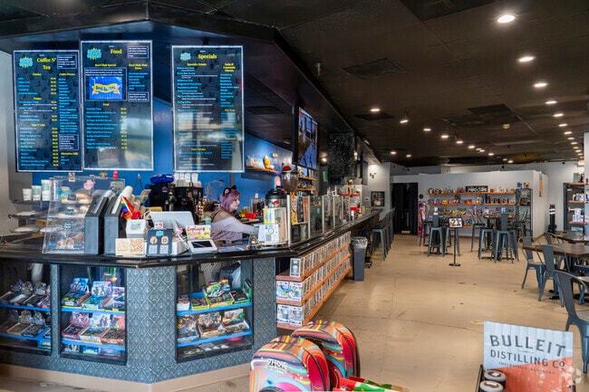 In Reed, Coffee N' Comics is a fun mashup of coffee and classic super heroes.