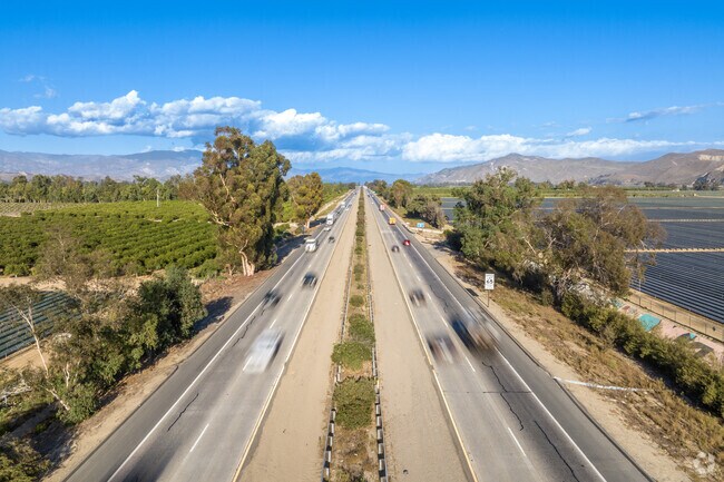 The 126 freeway takes Saticoy locals to Santa Paula, Fillmore and beyond to Santa Clarita, Ca.