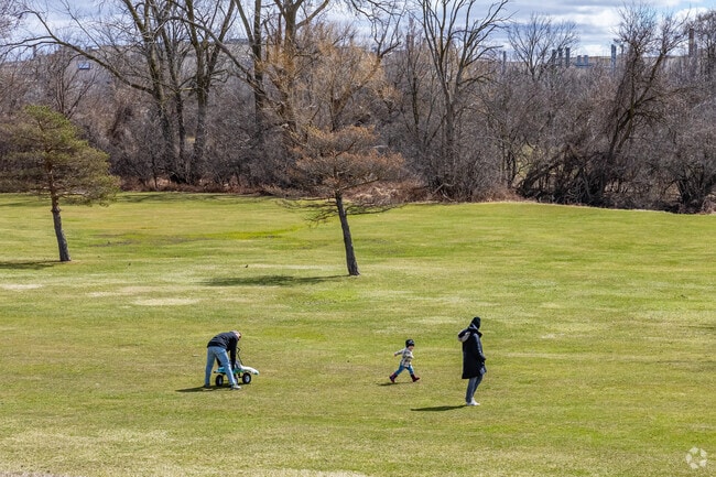 The greens at Swartz Creek Valley Park are perfect for a casual off-season stroll.