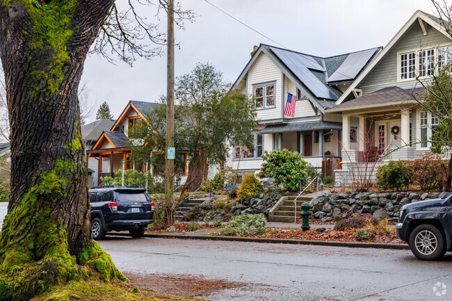Homes in Ravenna range from Craftsman style to Tudor.