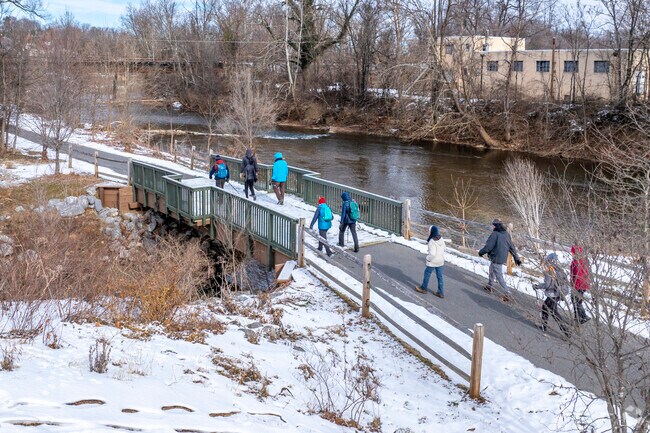 The Greenway runs through Waynesboro and gives ready access to miles of hiking and biking trails.