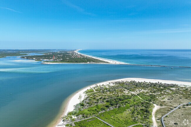 Isleboro is the center of New Smyrna Beach and Daytona merging at Ponce Inlet.