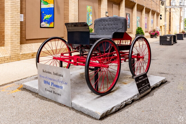 Downtown Kokomo is the home of America's first car, the 1894 Pioneer.