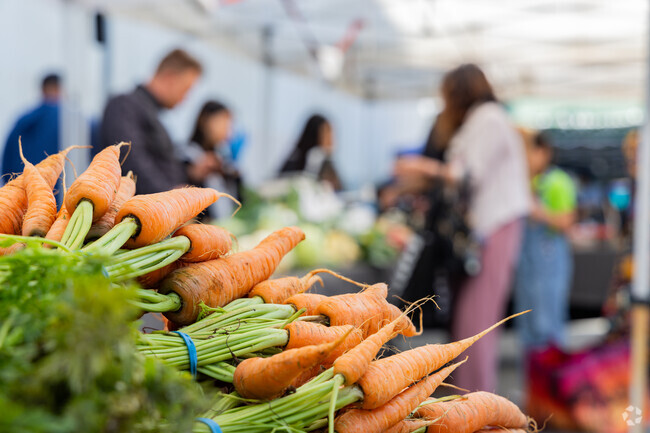 Alhambra Farmers Market has multiple produce vendors with the freshest of vegetables.