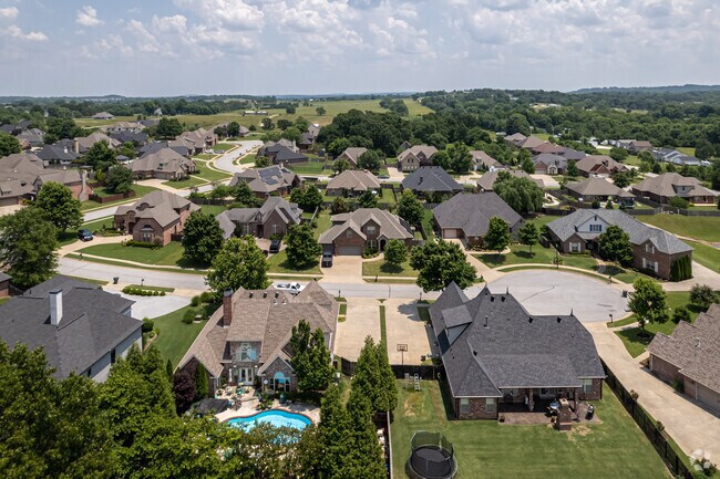 Copper Creek is a newer neighborhood at the edge of East Fayetteville.