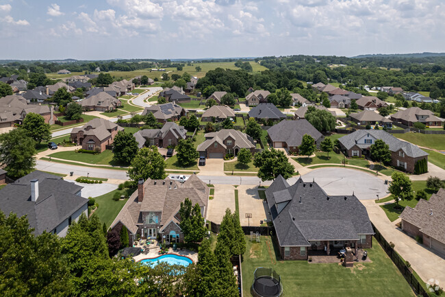 Copper Creek is a newer neighborhood at the edge of East Fayetteville.