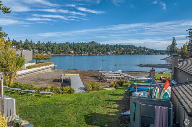 Blue Heron provides private access to Alder Point Easement, offering residents secure boat storage and convenient entry to Oswego Lake for waterfront enjoyment.