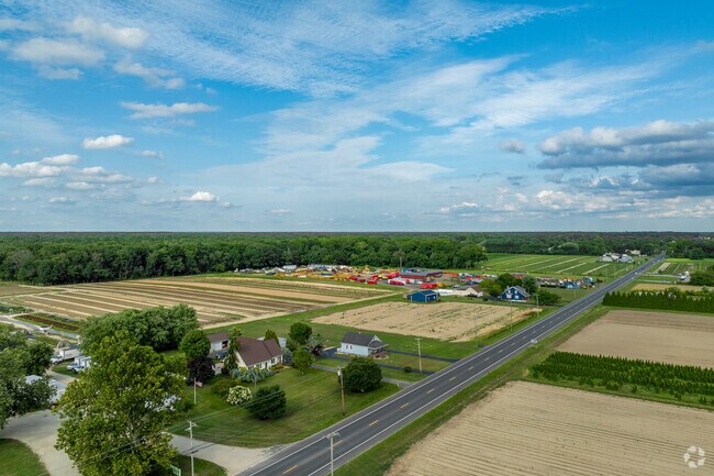 Franklin Township is filled with farms surrounding all of the neighborhood homes.