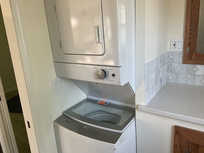 stackable washer and dryer