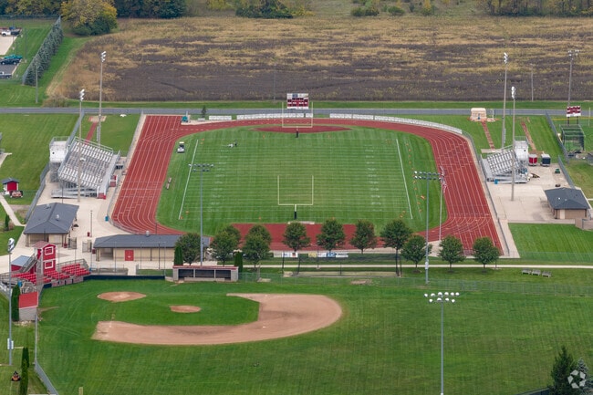 Kids can participate in a variety of competitive athletic programs at Milan High School.