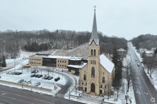 St. John the Baptist Catholic School utilizes faith-based learning.