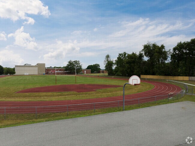 With track and field and basketball here at Red Hook Middle School.