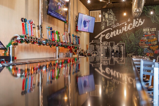 Fenwick Farms Brewing Company is a local pub in Marion is great for socializing.