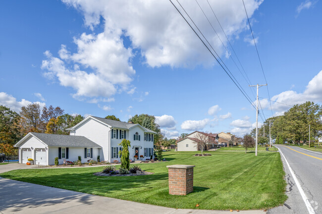 Homebuyers can find homes with long driveways and situated far back from the road.