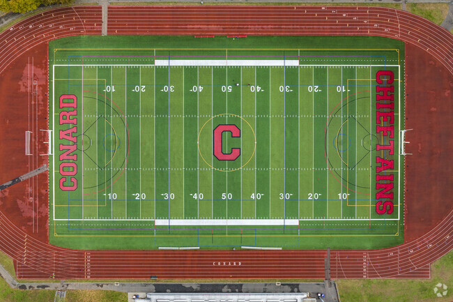 Conard High School Football Field.