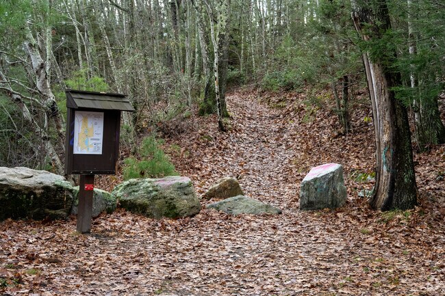 Old Furnace State Park in Killingly is an adventure destination for residents of Sterling with miles of hiking from the Old Furnace Trailhead.