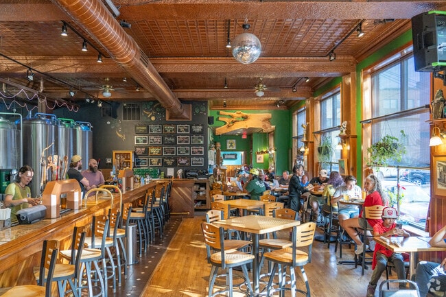 Bullfrog Brewery, opened in 1996, was the first brewery in Downtown Williamsport and is a popular spot for Loyalsock Township residents.